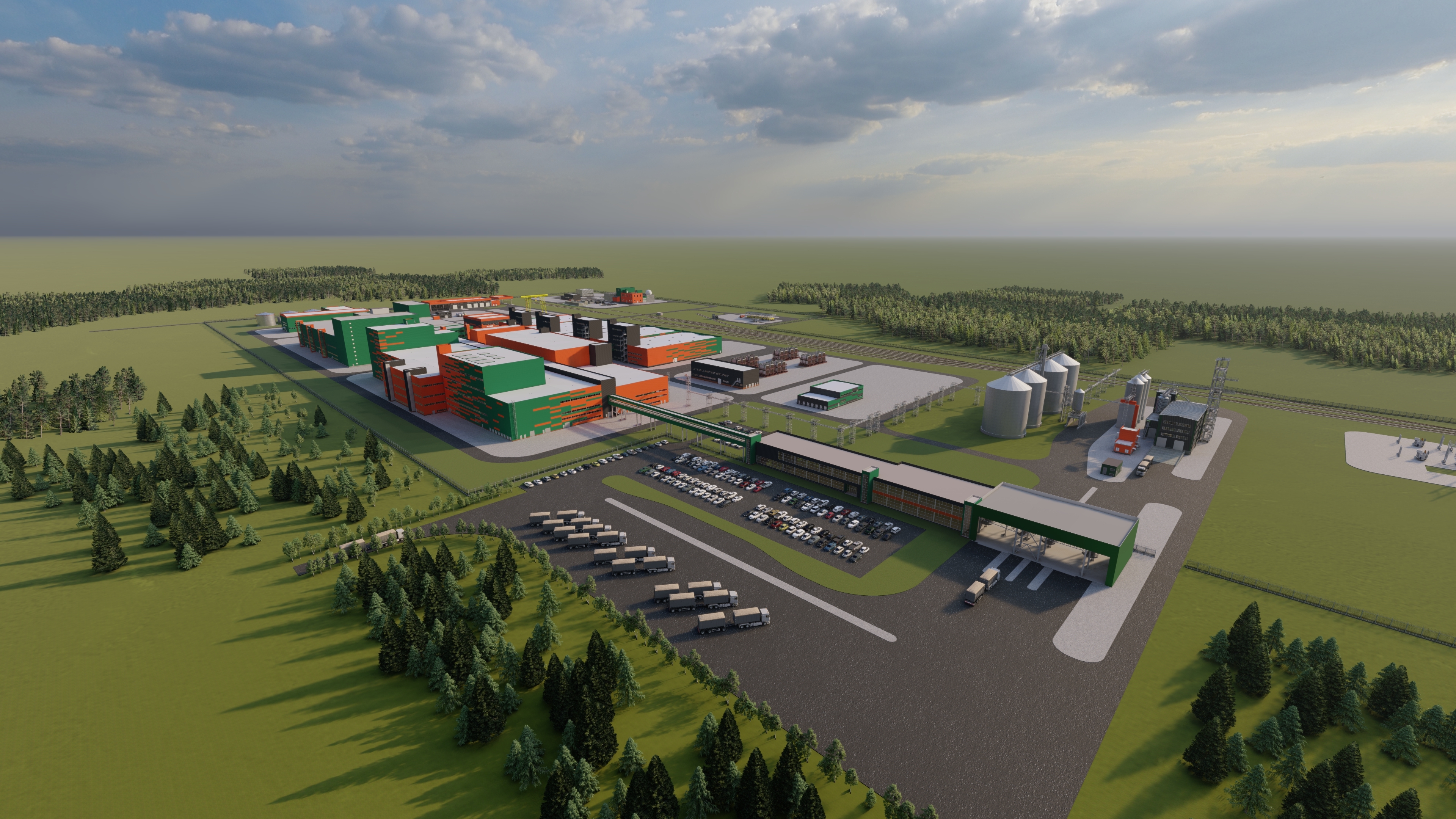 «Сибагро» планирует строительство завода по переработке зерна в Красноярском крае