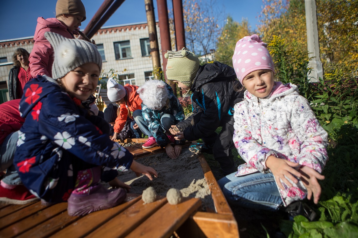 Новые площадки для детей Томского района