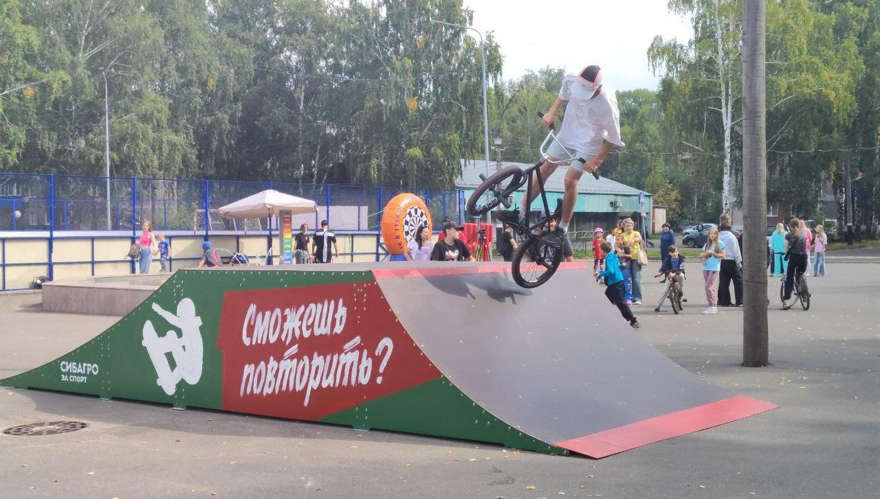 Чистогорский свинокомплекс «Сибагро» построил кастомный скейт-парк в Кузбассе