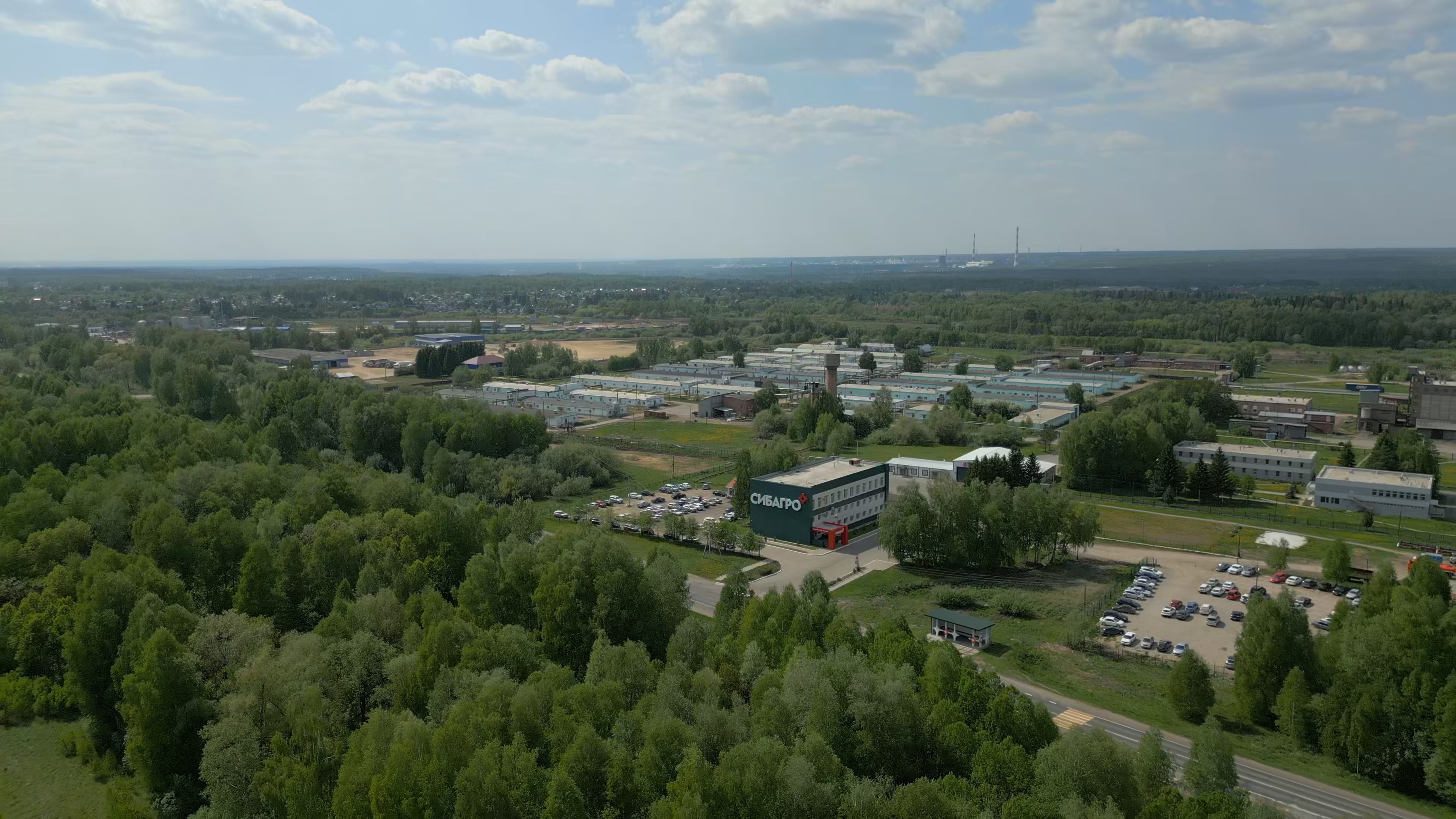 На Томском свинокомплексе «Сибагро» установили высокотехнологичную систему «Мокрый барьер»