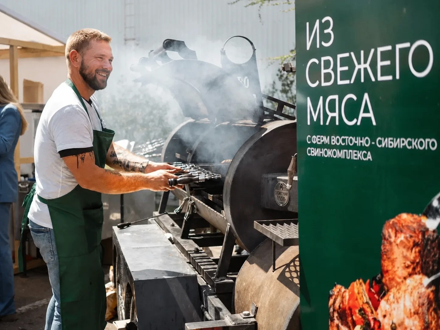 Угощали шашлыком: «Сибагро» на гастрофестивале «Амтатай»