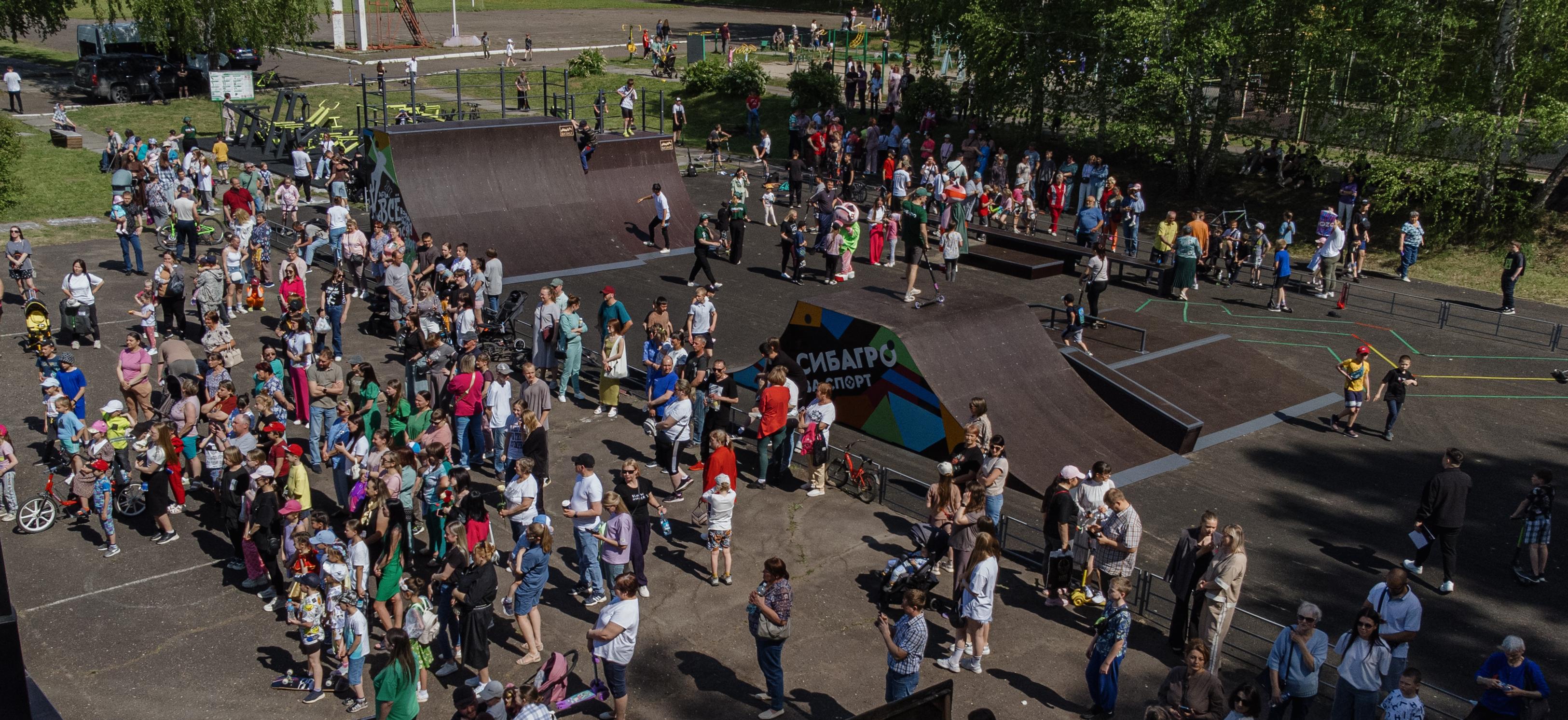 Граффити, брейк-данс и экстрим: как отметили открытие нового скейт-парка от «Сибагро» в Светлом