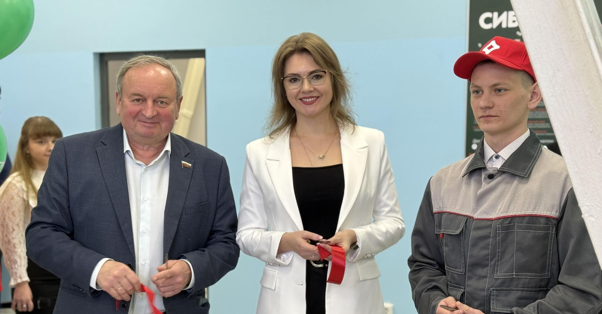 Белгородский свинокомплекс «Сибагро» открыл новую учебную мастерскую в Старооскольском техникуме