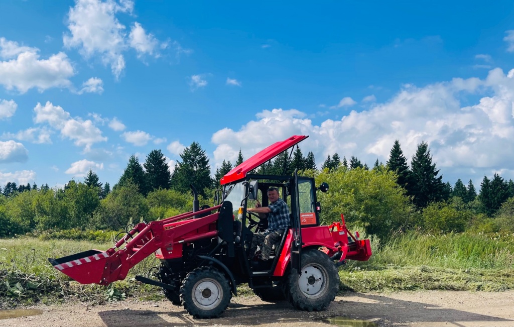 «Беларус» в Большой Мурте: чистые улицы, уютный поселок