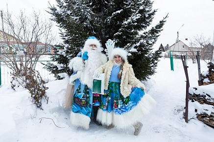 Компания «Сибагро» поздравила жителей Томского района с Новым годом