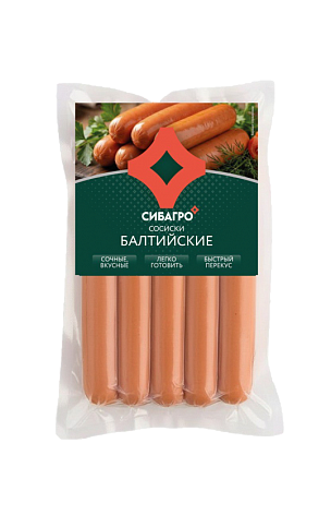 СОСИСКИ БАЛТИЙСКИЕ, 340г