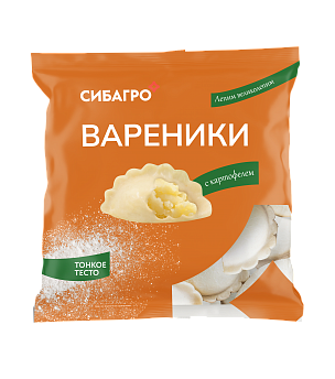 ВАРЕНИКИ С КАРТОФЕЛЕМ, 500г